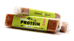 Zelena Zeme Hemp Protein Power Bar - Cânepă și Caju 40g, 30buc