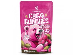 CanaPuff CBG9 Gummies Raspberry, 5 τμχ x 25 mg CBG9, 125 mg
