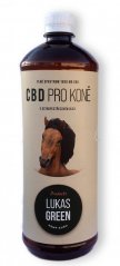 Lukas Green CBD for horses in milk thistle oil 1000 ml, 1000 mg