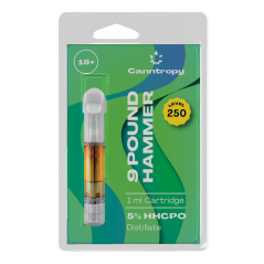 Canntropy HHCPO Kartuş 9 Pound Çekiç 5 %, 1 ml