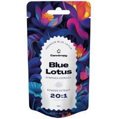 Canntropy Blue Lotus (Nymphaea Caerulea) Powder Extract 20x, 5g - 100g