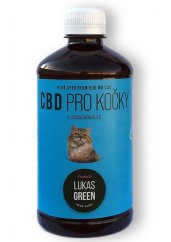 Lukas Green CBD für Katzen in Lachsöl 500 mg, 500 ml