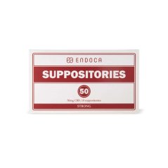Endoca Supositorios 500 mg CBD, 10 piezas