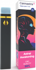 Cannastra CBC Disposable Vape Pen Astral Awakening, CBC 98 % kvalitet, 1 ml