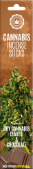 Stikek tal-Inċens tal-Kannabis Dry Cannabis & Ċikkulata