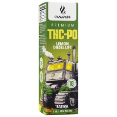 CanaPuff Lemon Diesel Lift Vape Penna för engångsbruk, 79 % THCPO, 1 ml