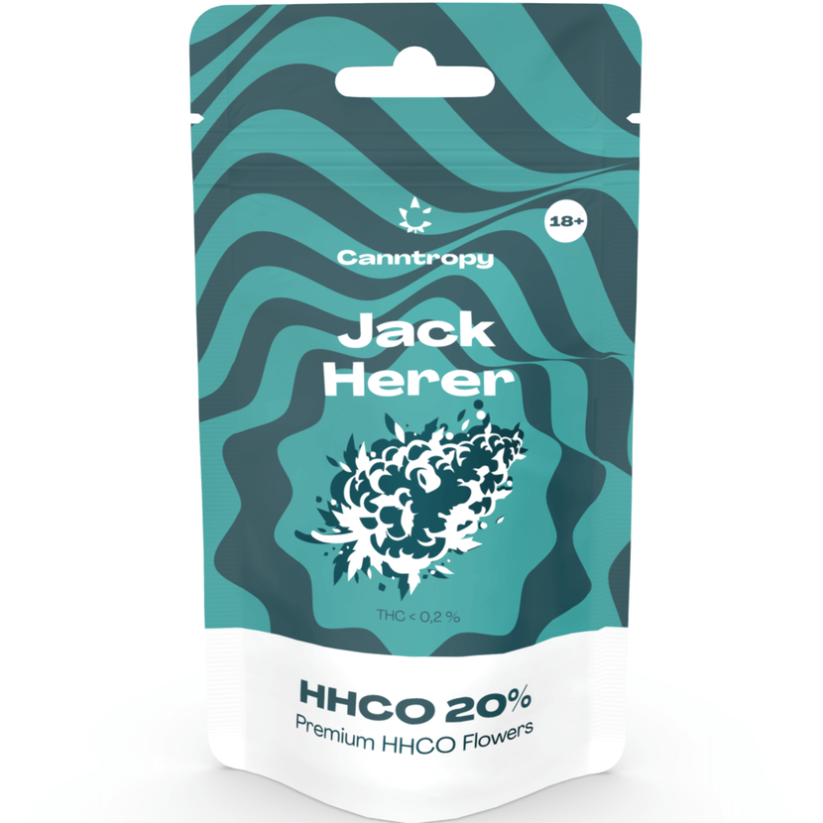 Canntropy HHCO kukka Jack Herer 20%, 1 g - 100 g