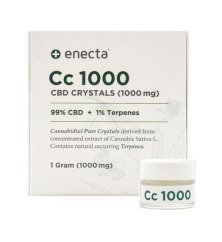 *Enecta CBD Hanfkristalle (99%), 1.000 mg
