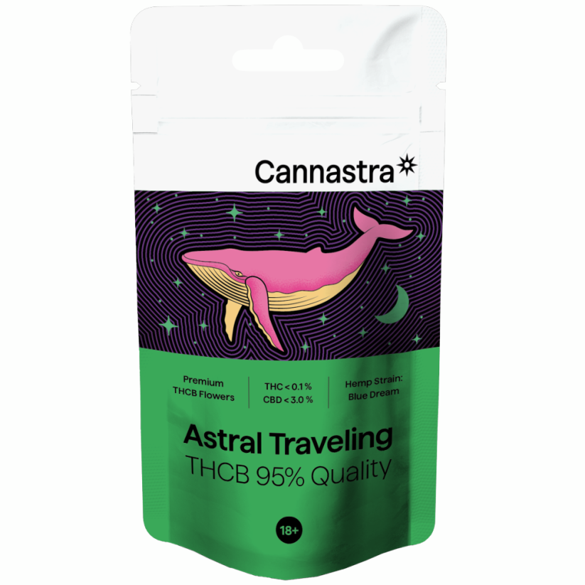 Cannastra THCB Flower Astral Traveling, THCB 95% ποιότητας, 1g - 100 g