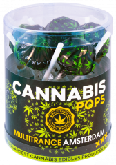 Cannabis Pops – подарункова коробка (10 льодяників), 24 коробки в коробці