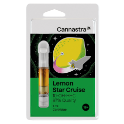 Cannastra Kartusz 10-OH-HHC Lemon Star Cruise, 10-OH-HHC jakość 97%, 1 ml