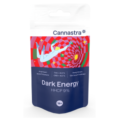 Cannastra HHCP Flower Dark Energy (Girl Scout-koekjes) - HHCP 9%, 1 g - 100 g