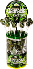 HaZe Cannabis Large Pops – Displaybehälter (100 Lollis)
