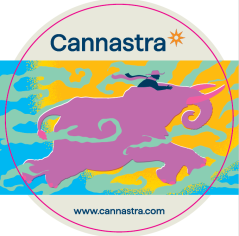 Cannastra Sticker