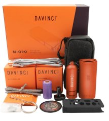 DaVinci Vaporizzatore MIQRO - Ruggine/Rosso - Set da collezione dell'esploratore