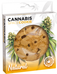 Scatola per biscotti Natural Space alla cannabis
