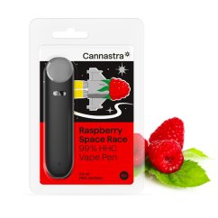 Cannastra HHC Vape Pen Raspberry Space Race, 99 % HHC, 0,5 ml