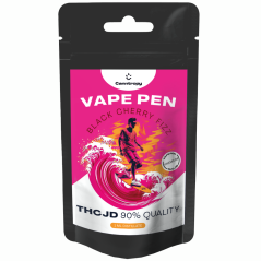 Canntropy THCJD Vape Pen Black Cherry Fizz, qualidade THCJD 90%, 1 ml