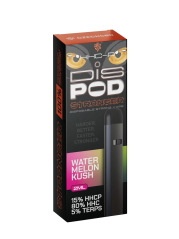 Czech CBD HHCP Vape Pen Daha Güçlü disPOD Karpuz Kush %15 HHCP, %80 HHC, 2 ml