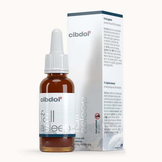 Cibdol Fall Asleep Meladol with CBD 75 mg, 30 ml