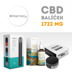 Harmony CBD-paket Klassiker - 1818 mg
