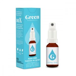 Green Pharmaceutics Spray Nano CBG - 100 mg, 10 ml