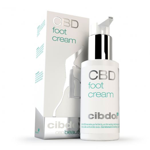 Cibdol CBD Crème pour les pieds, 190 mg, 95 ml