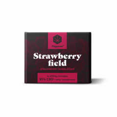Happease Cartuccia Strawberry Field 1200 mg, 85% CBD, 2 pz. x 600 mg