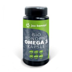 Jez Konopí Organic Qanneb Omega 3 kapsuli - 84pcs