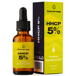 Canntropy HHCP aukščiausios kokybės kanabinoidų aliejus - 5%, 500 mg, 10 ml