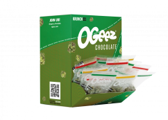 OGeez® Krunchbox, 3 flavors x 25 pcs