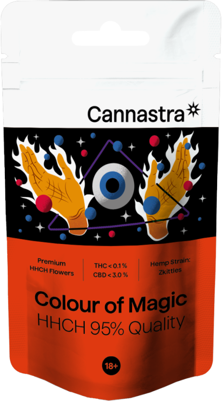 Cannastra HHCH Flower Color of Magic, HHCH 95% calitate, 1g - 100 g