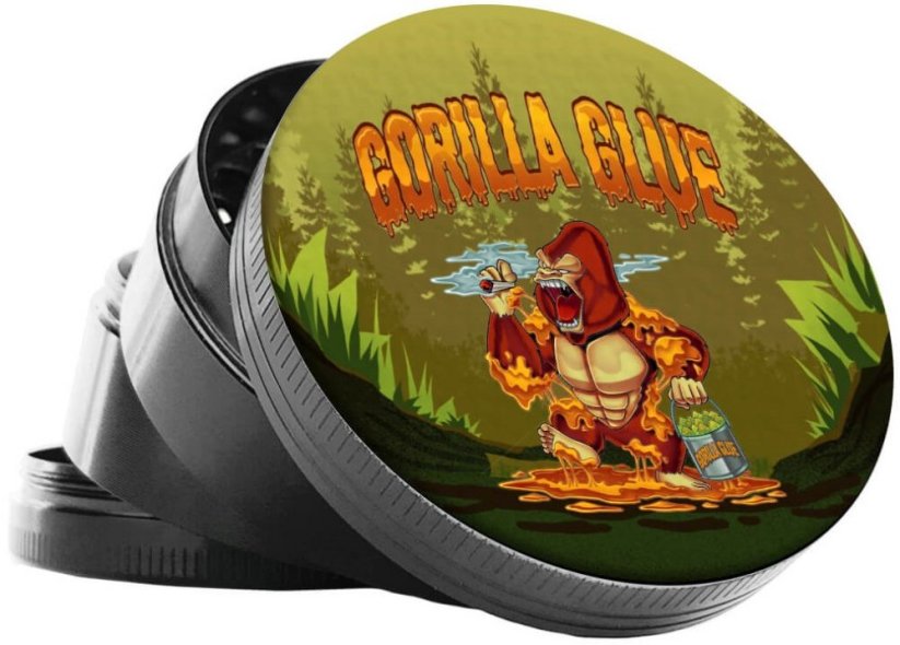 Best Buds Grinder in metallo Gorilla Glue 4 parti – 50 mm