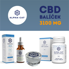 Alpha-CAT - CBD Hanfpaket - 3100 mg