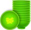 Best Buds Silikon Karıştırma Kabı 7 cm, Yeşil, Sarı Logolu