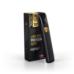 Eighty8 Żywica CBD Live Resin Vape Banana Runtz, 92% CBD, 2 ml