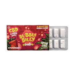 Cannabis Bubbly Billy Chewing-um, Sans THC, 17mg CBD