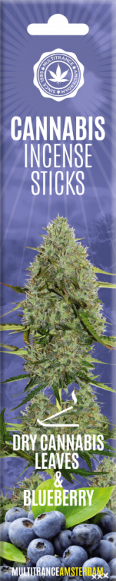 Stikek tal-Inċens tal-Kannabis Dry Cannabis & Blueberry