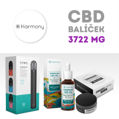 Harmony CBD pakete Klasika - 3818 mg