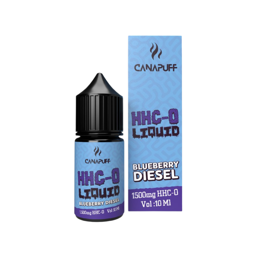 CanaPuff HHCO vedelik Blueberry Diesel, 1500 mg, 10 ml