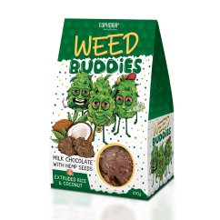 Euphoria Weed Buddies sütlü çikolatalı kurabiye, 100 gr