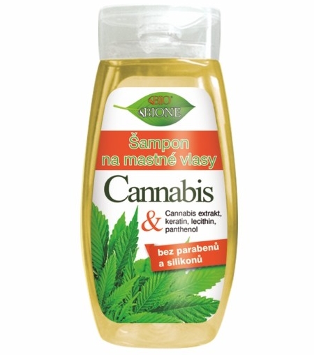 Bione Cannabis Haarshampoo voor Vet Haar 260 ml