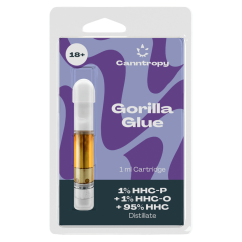 Canntropy HHC Karışım Kartuş Gorilla Yapıştırıcı, %1 HHC-P, %1 HHC-O, %95 HHC, 1 ml