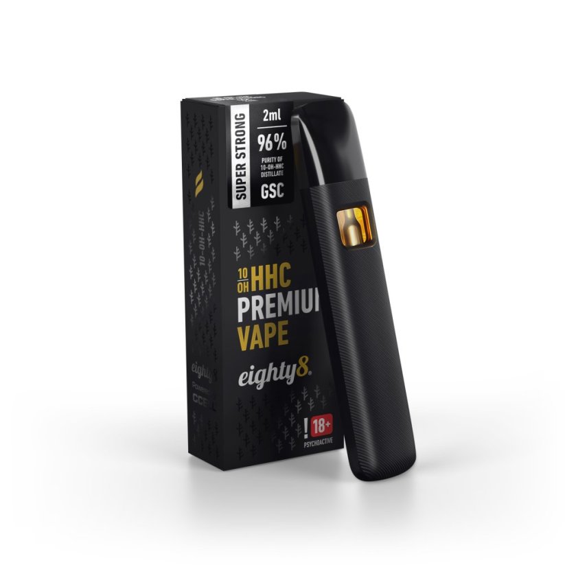 Eighty8 10-OH-HHC Vape Kalemi Süper Güçlü GSC, %96 10-OH-HHC, 2 ml