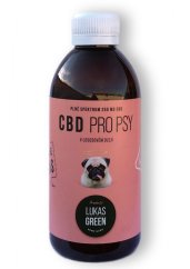 Lukas Green CBD šunims į lašišos aliejus 250 ml, 250 mg