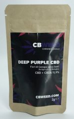 Flor de CBD Cbweed Deep Purple - 2 a 5 gramos
