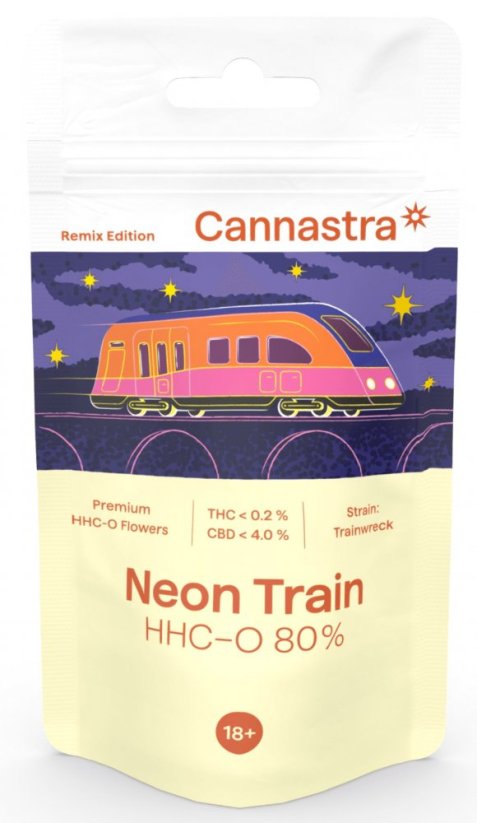 Cannastra HHCO Çiçek Neon Tren 80%, 1 g - 100 g