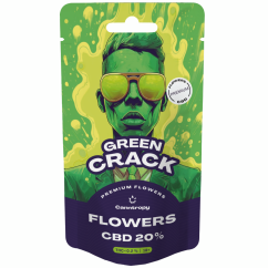 Canntropy CBD Çiçekler Yeşil Çatlak, CBD 20 %, 1 g - 100 g