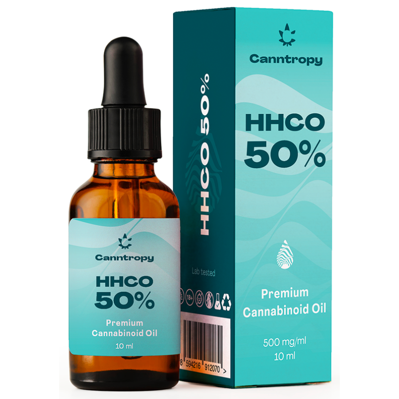 Canntropy Dầu Cannabinoid cao cấp HHCO - 50%, 5000 mg, 10 ml