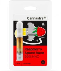 Cannastra HHC Kartuş Ahududu Uzay Yarışı, %99, 0,5ml